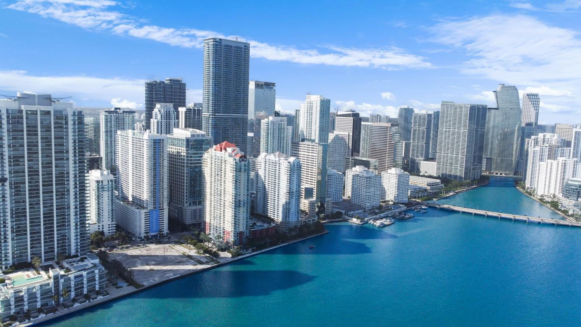 Upscale Brickell 3 Bedroom With Water Views And Free Parking Miami Exterior photo